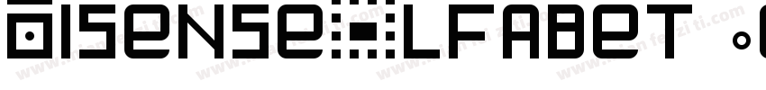 HisenseAlfabet Regular字体转换